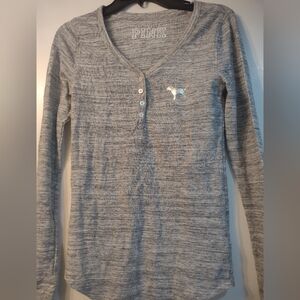New Victoria's secret Pink Thermal pajama tops